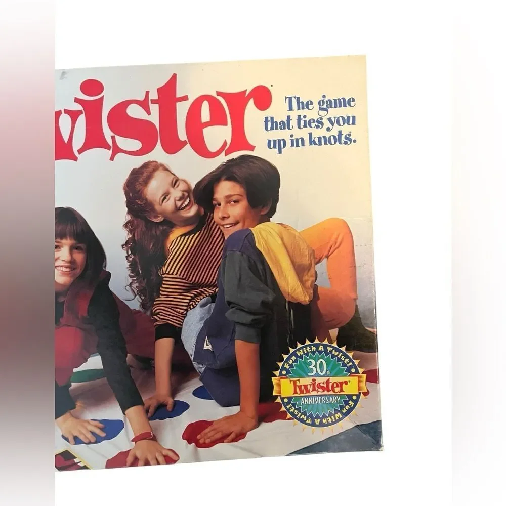 VINTAGE 1998 TWISTER GAME 30TH ANNIVERSARY‎ EDITION HASBRO